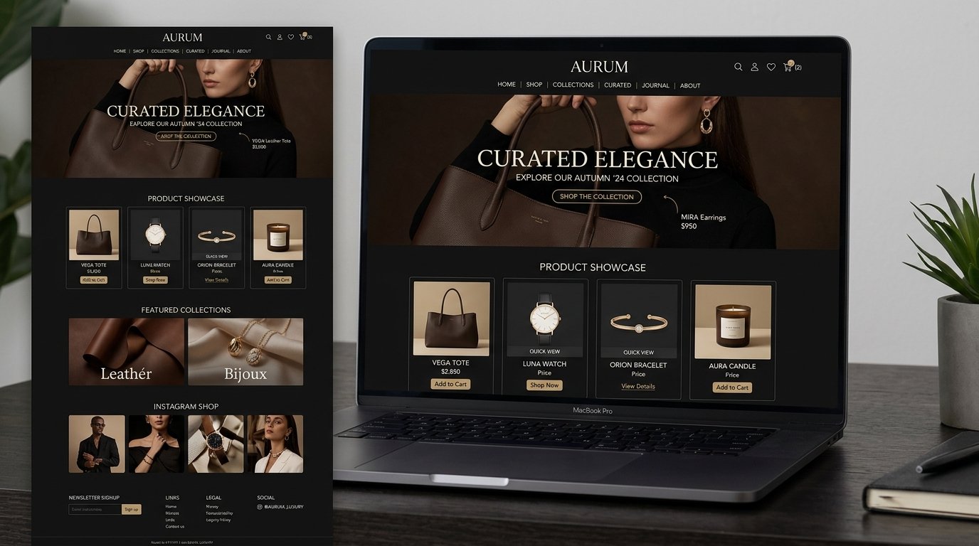Luxury E-Commerce & Retail Store